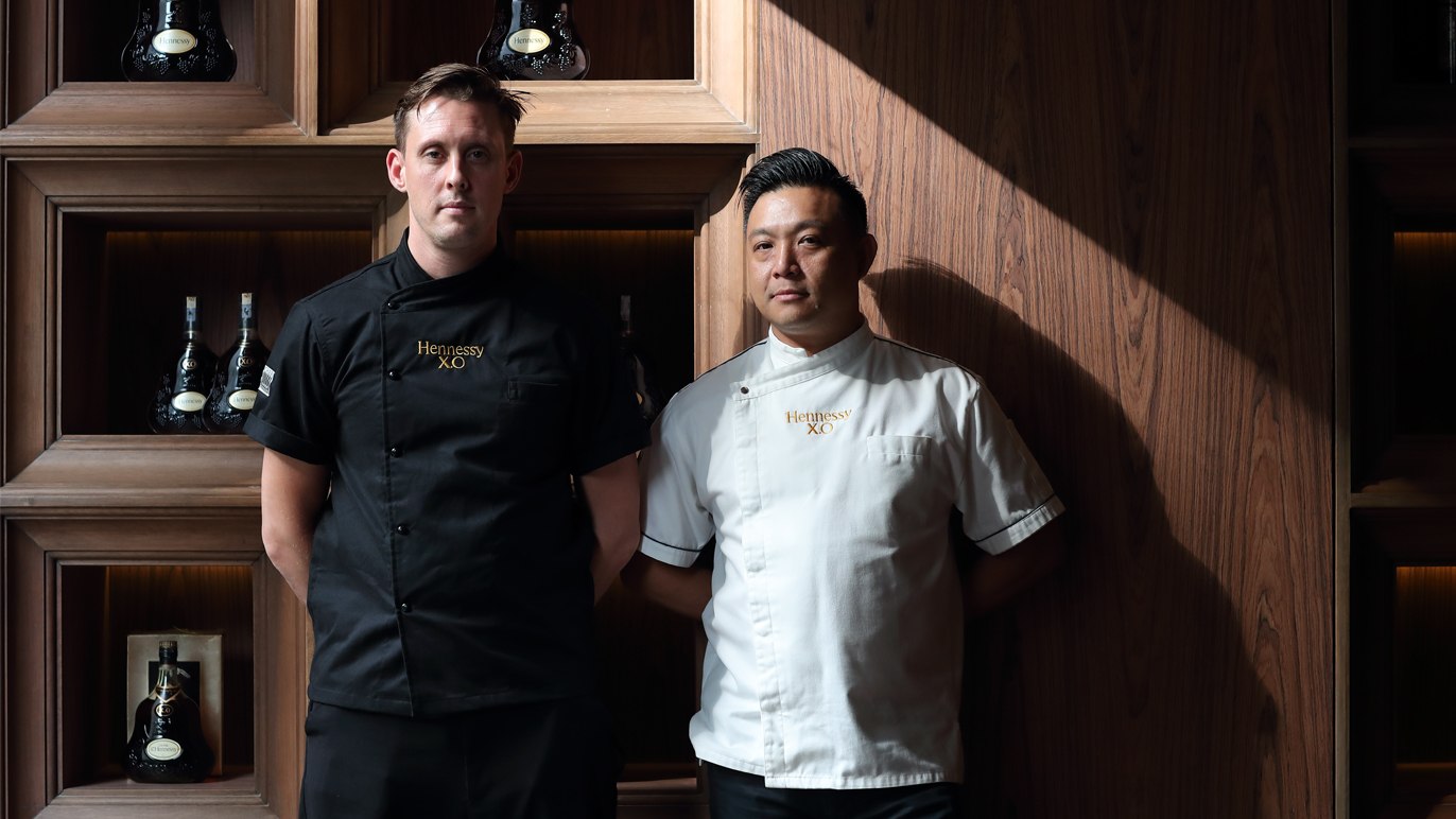 With Chef Nurdin Topham — 2016 Hennessy Odyssey co-chef
