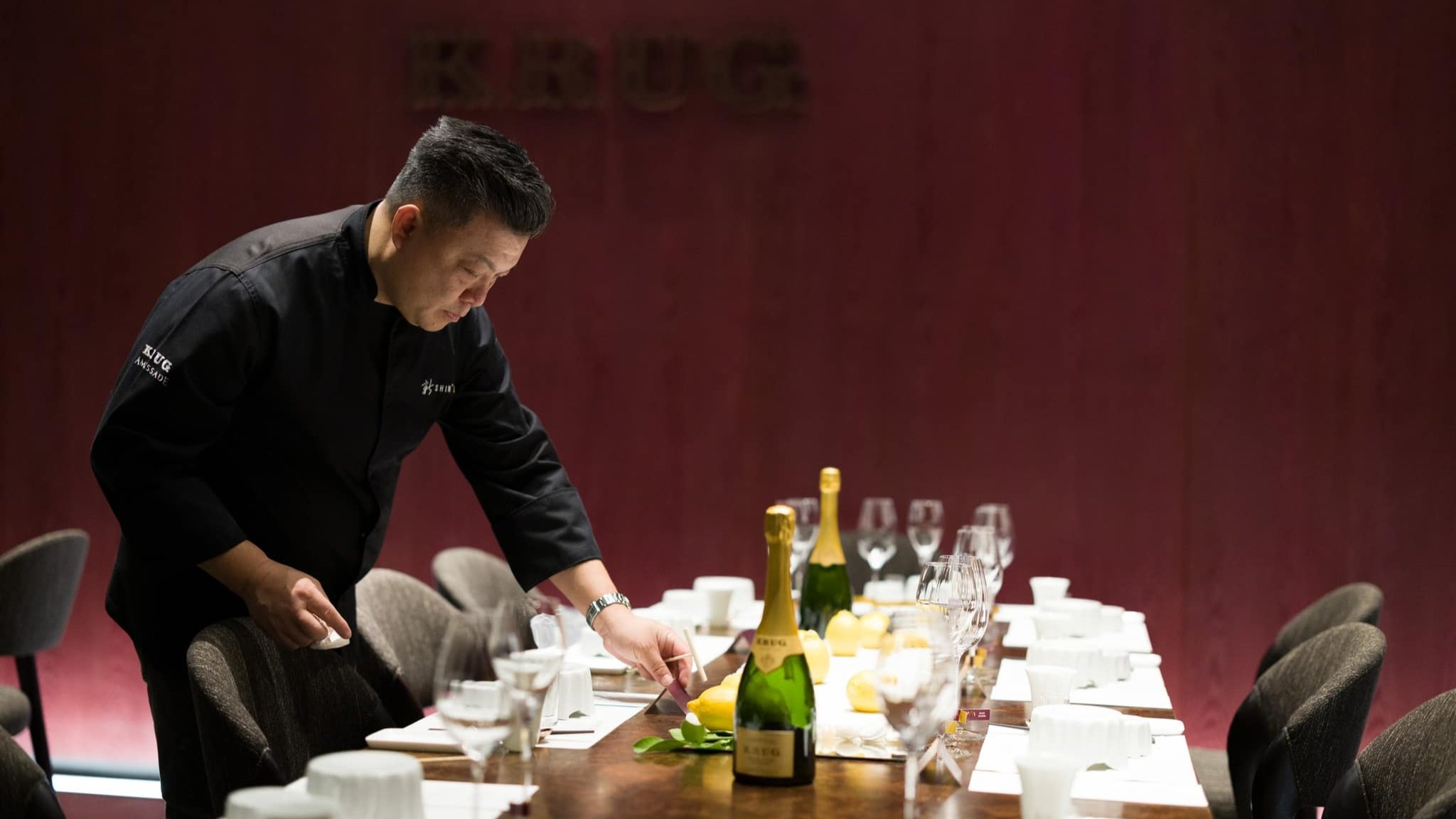 Krug Chef's Table at Shin'Labo - Asia's only