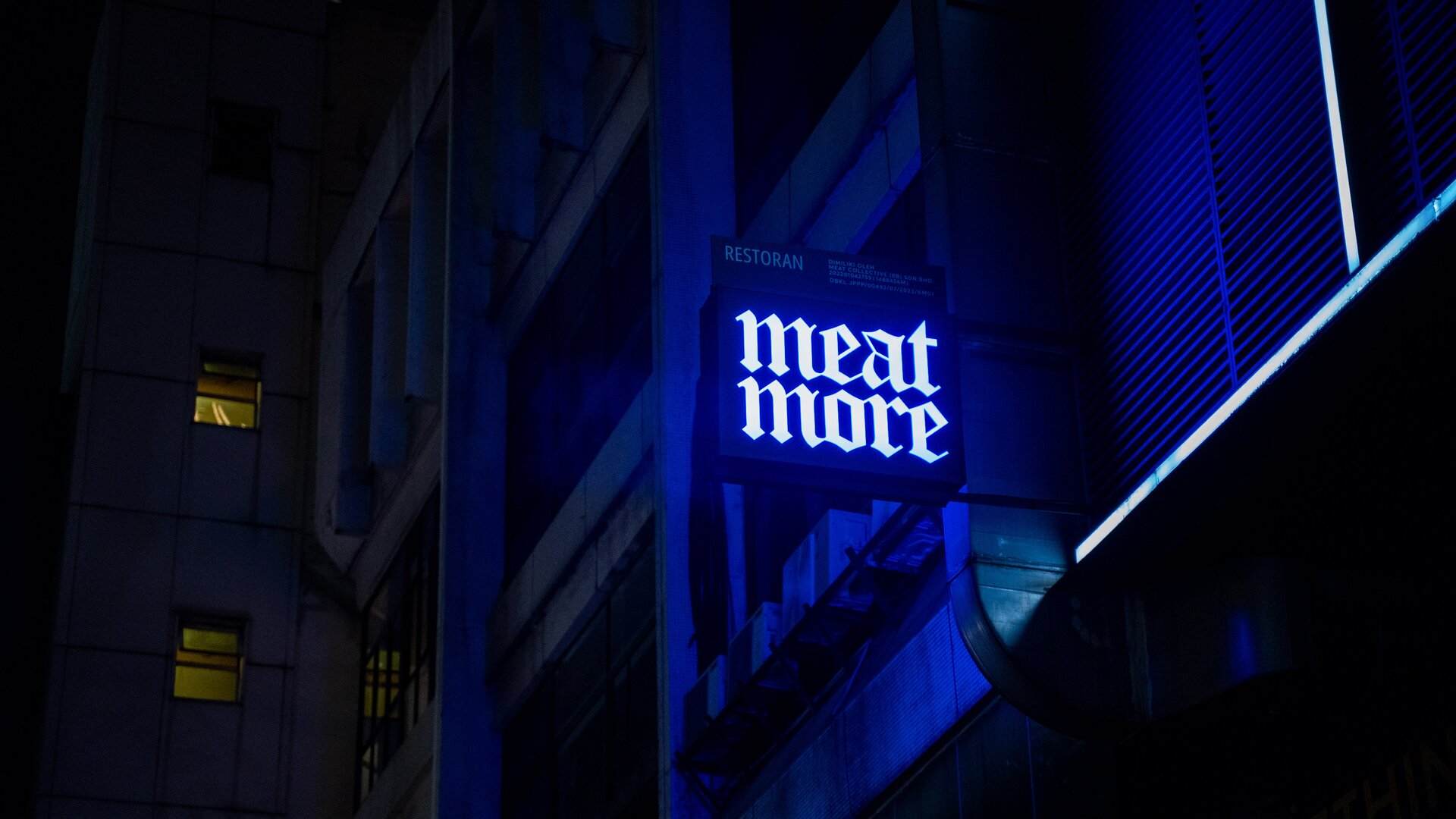 MeatMore at Bukit Bintang — the SoHo-format steakhouse and cocktail bar.