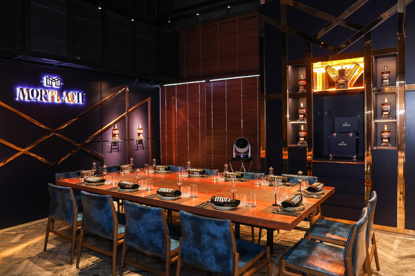 The Mortlach Room at MeatMore — Malaysia's first Mortlach dining room.