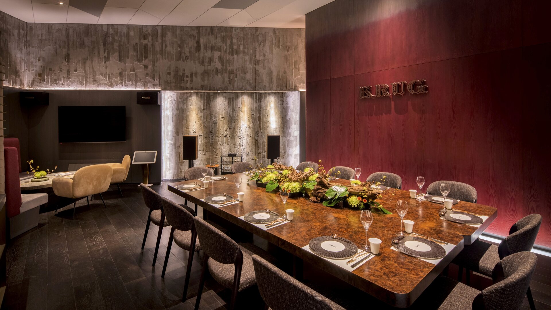 The Krug Chef's Table — Ryoutei Shin'Labo, Asia's only Krug Chef's Table.