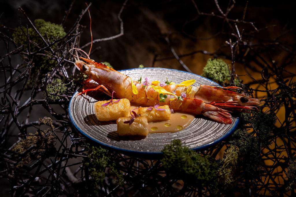 Frozen prawns cured in Ipa' Kayu at the Osaka chapter